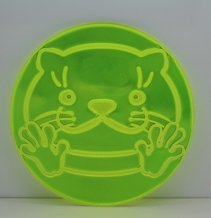 硬質透明反射コースター